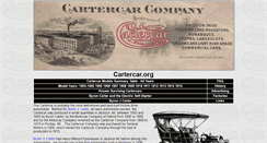 Desktop Screenshot of cartercar.org