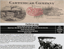 Tablet Screenshot of cartercar.org